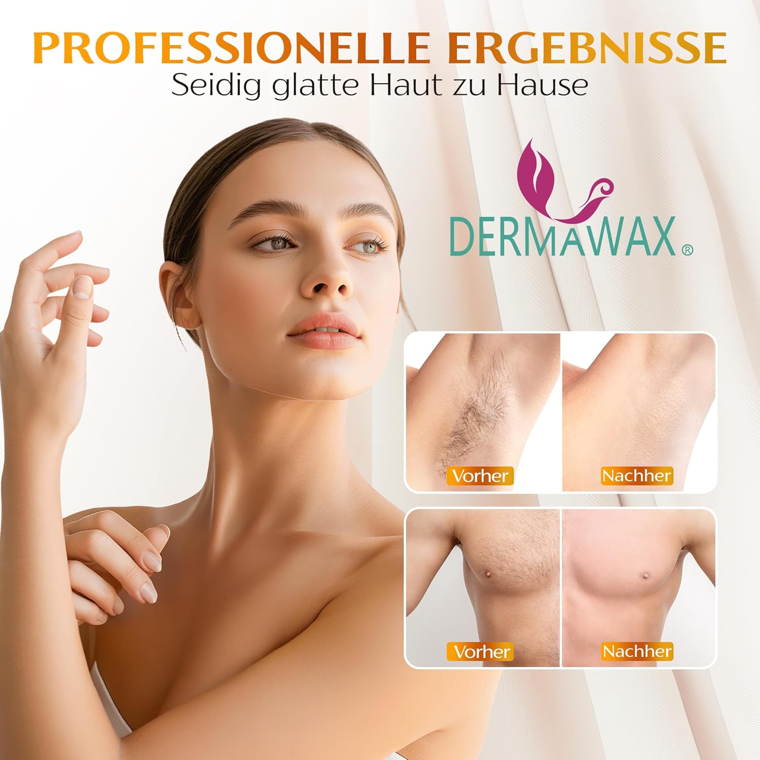 Dermawax Crystal Honig Wachsperlen