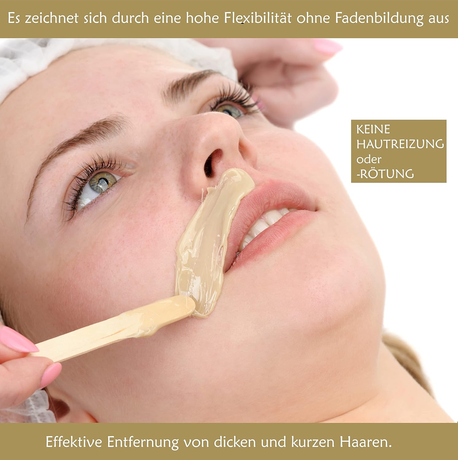 Dermawax Weiße Schokolade Wachsperlen - Sanftes Stripless Waxing für Männer & Frauen