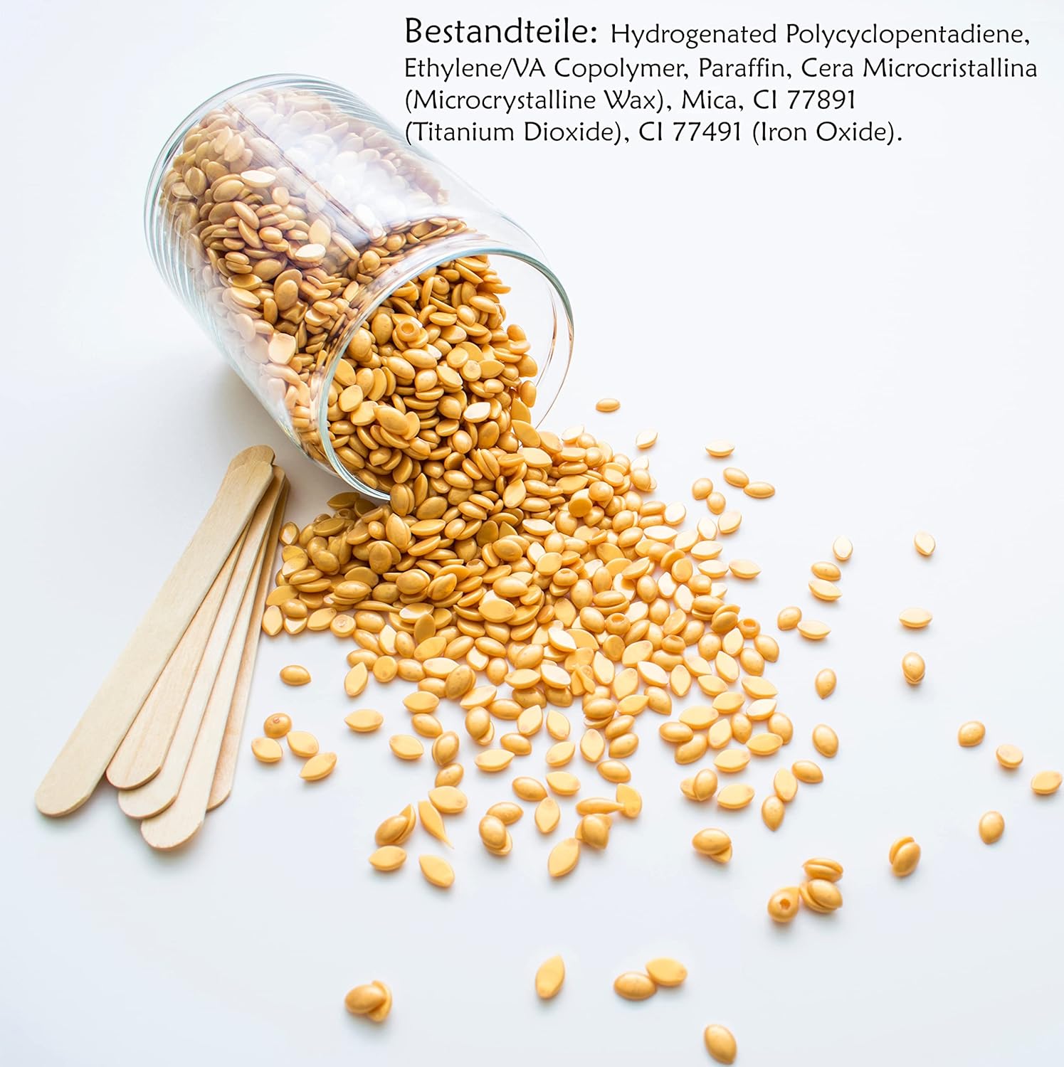 Dermawax Gold Black Edition Wachsperlen - veganes Filmwachs ohne Parfum