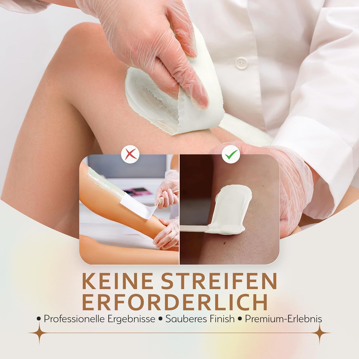 Dermawax Vanille Wachsperlen - 1 kg