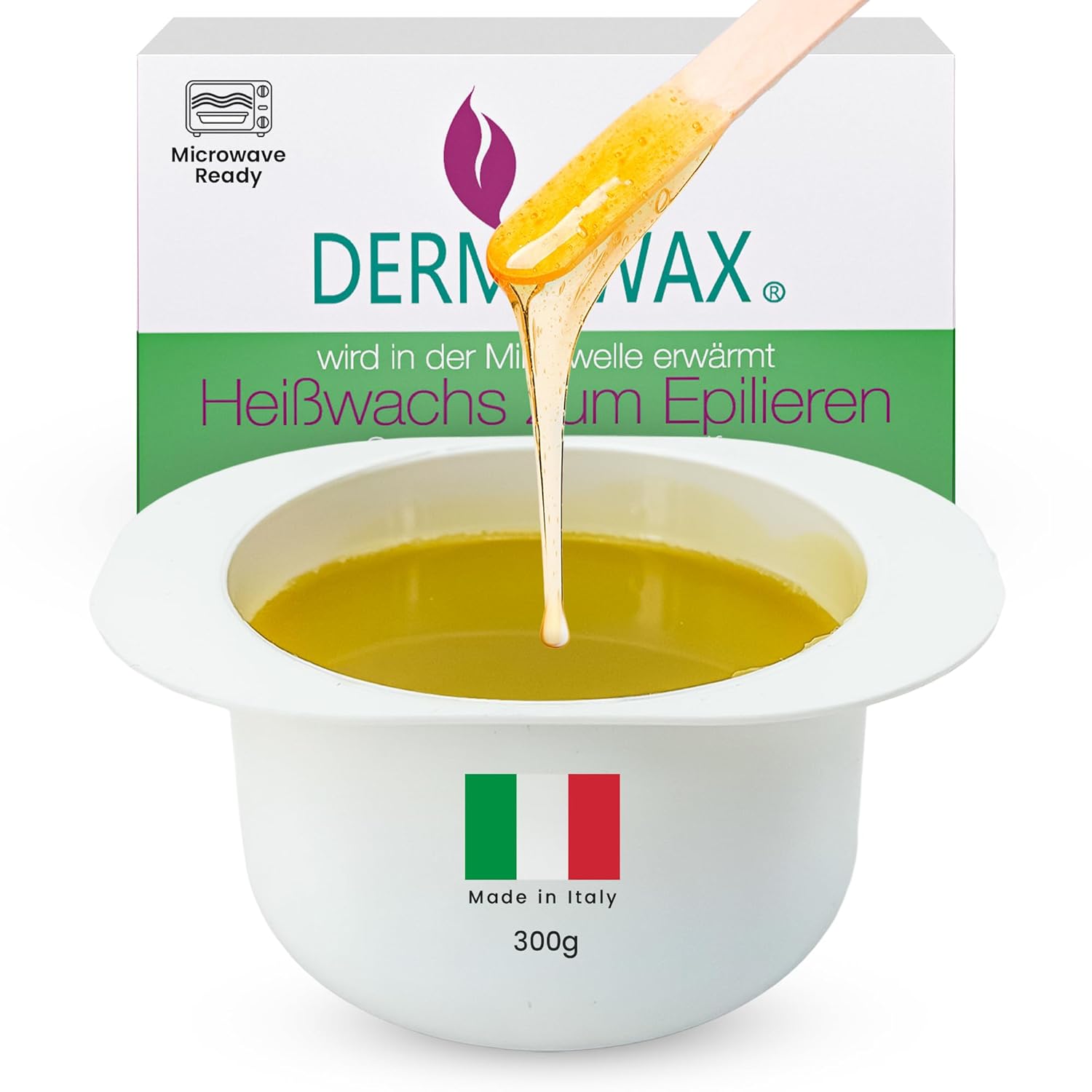 Dermawax Natural Honig Mikrowellenwachs 300 g