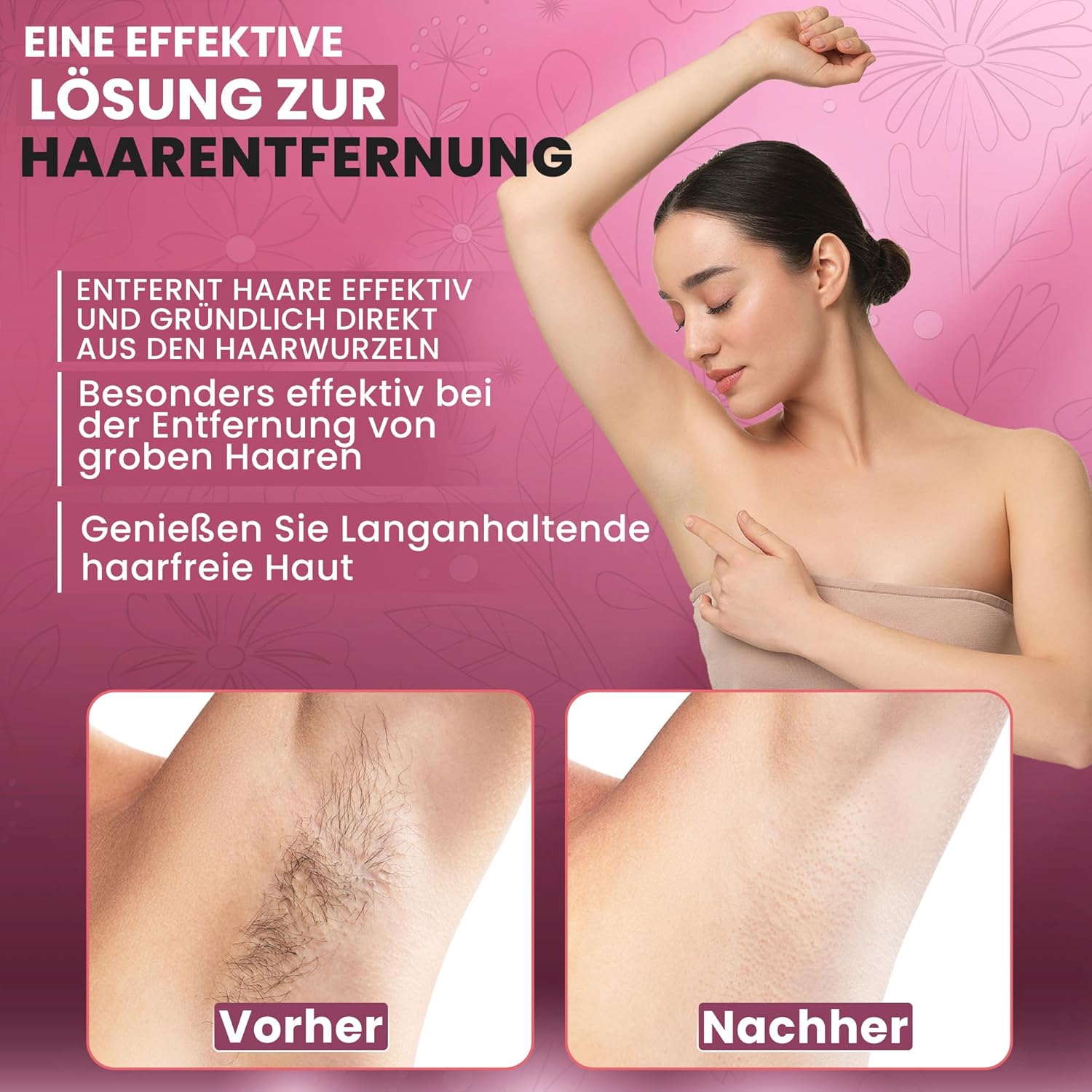 Dermawax Crystal Mauve Jasmin Wachsperlen - 800 g