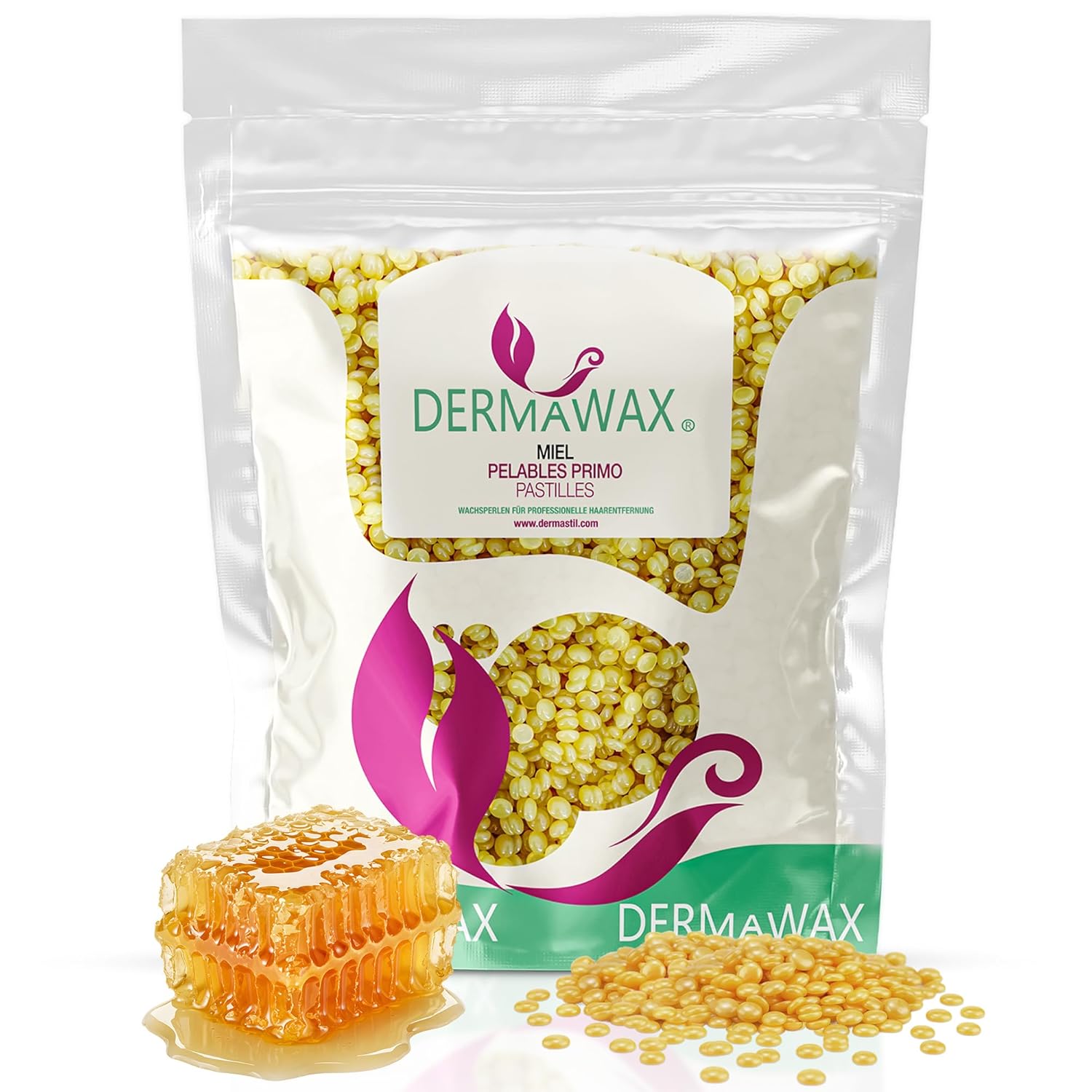 Dermawax Crystal Honig Wachsperlen