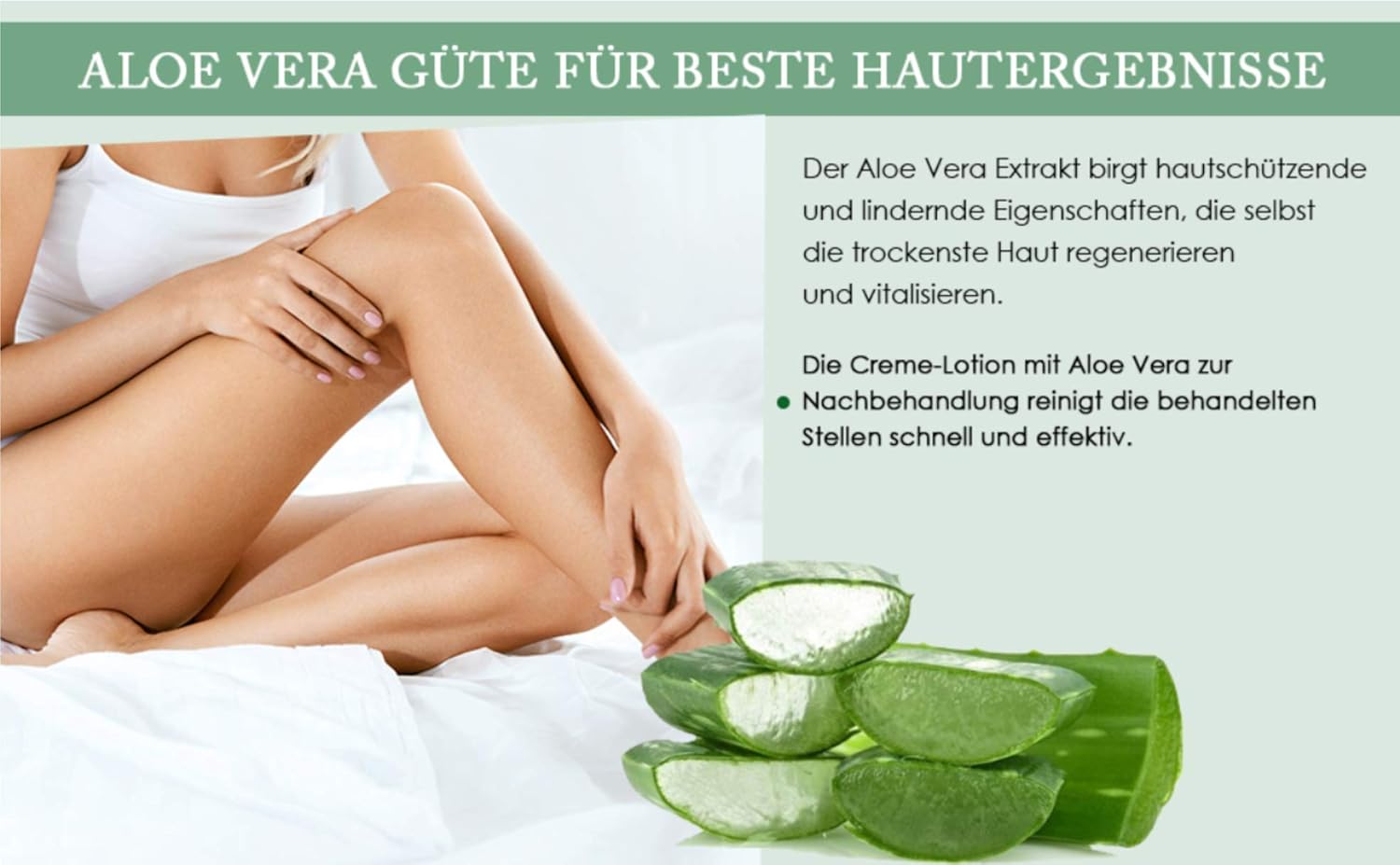 Dermawax Nachbehandlungsmilch Aloe Vera 500 ml