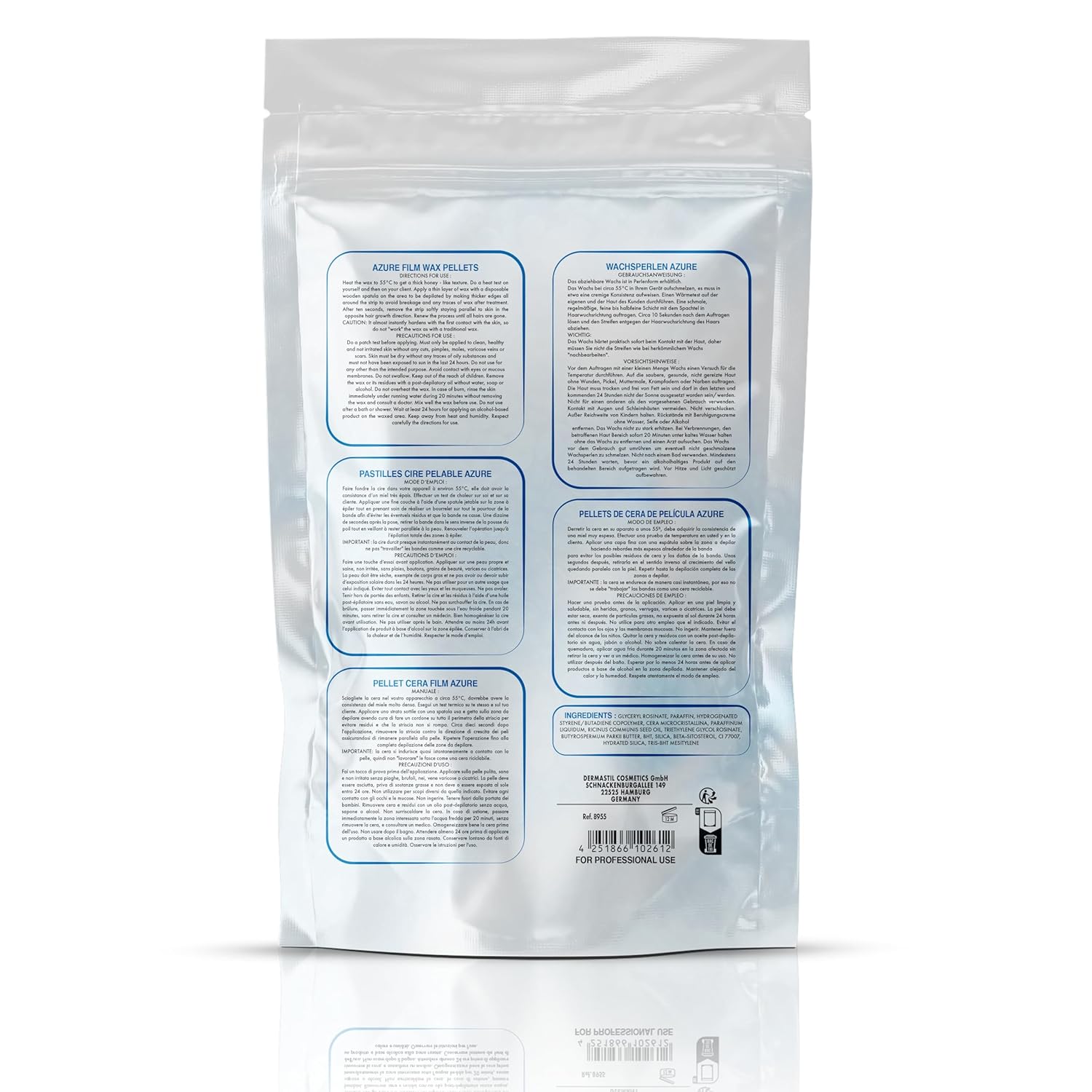 Dermawax Azure Wachsperlen - 800 g