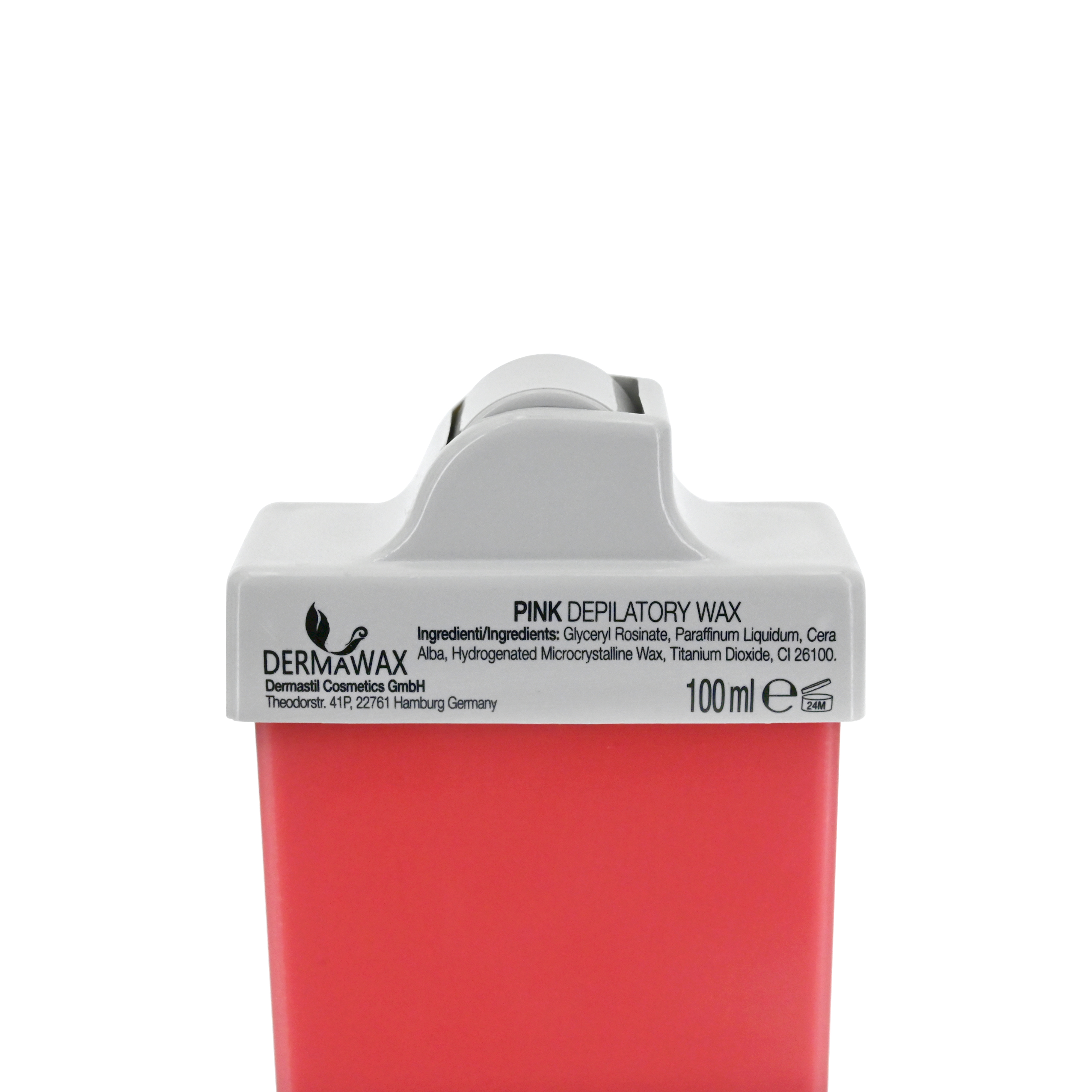 Dermawax Pink Roll-On Wachspatronen 6 x 100 ml - kleine Rolle