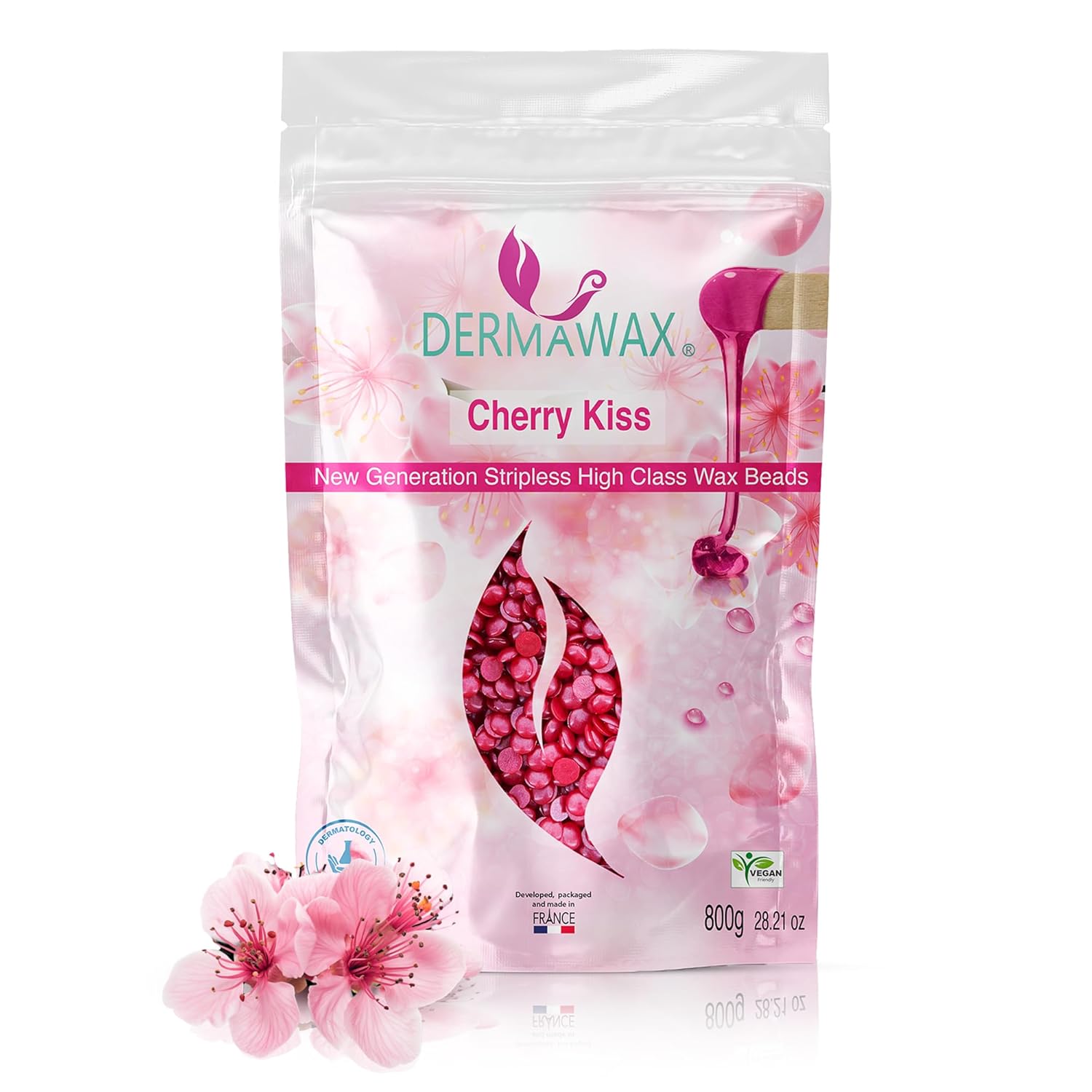 Dermawax Cherry Kiss Wachsperlen - 800 g