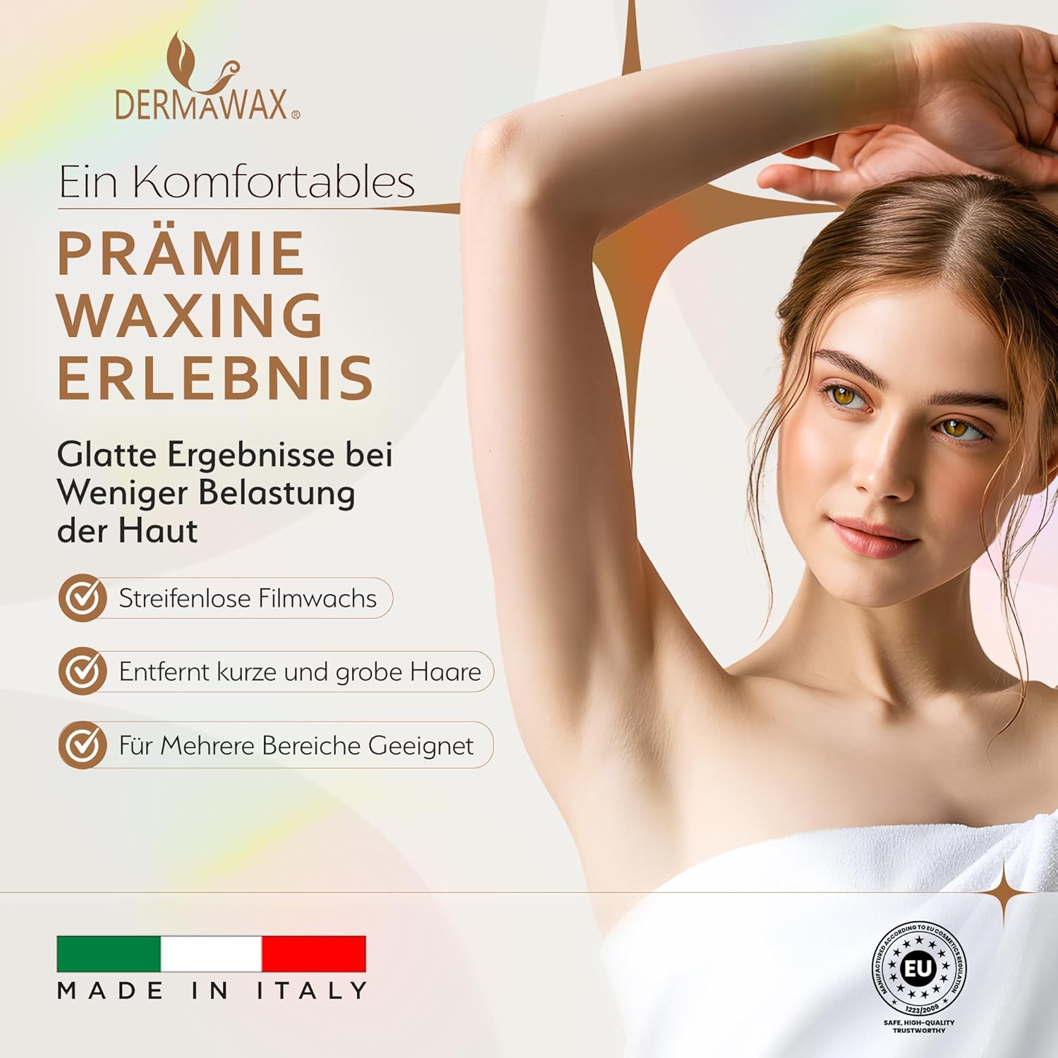 Dermawax Vanille Wachsperlen - 1 kg