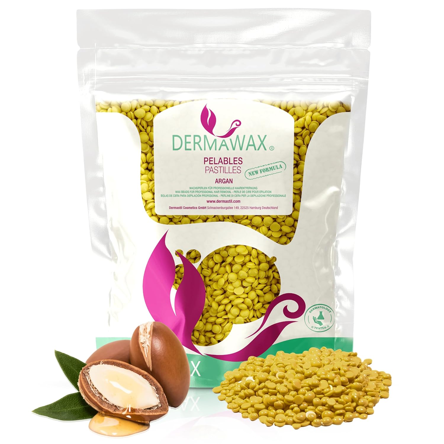 Dermawax Argan Wachsperlen - 1 kg
