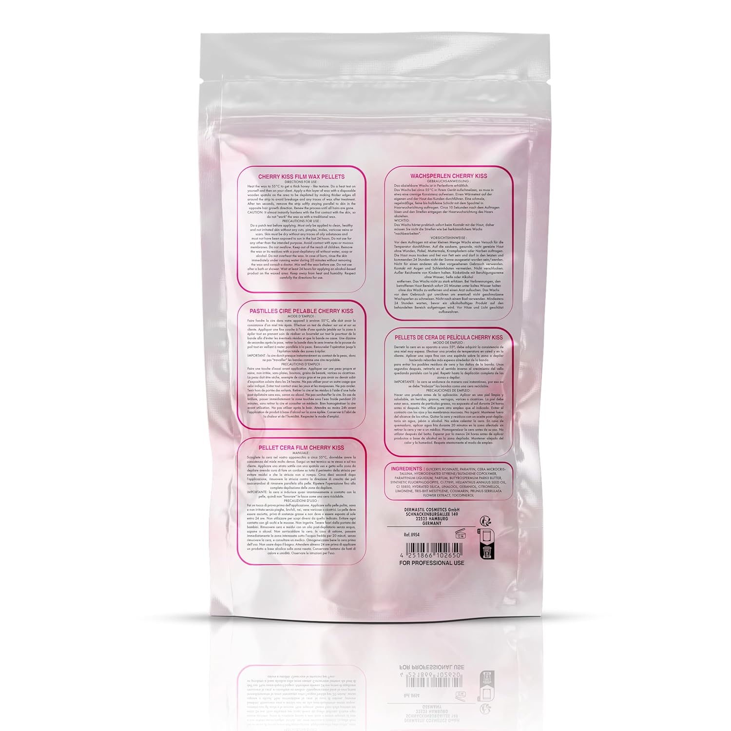 Dermawax Cherry Kiss Wachsperlen - 800 g