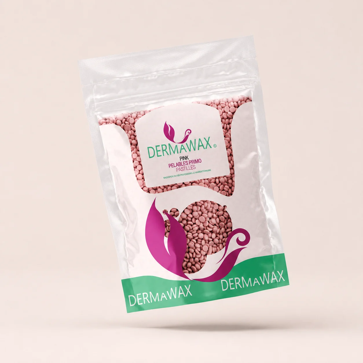 Dermawax Wachsperlen Pink 1 kg