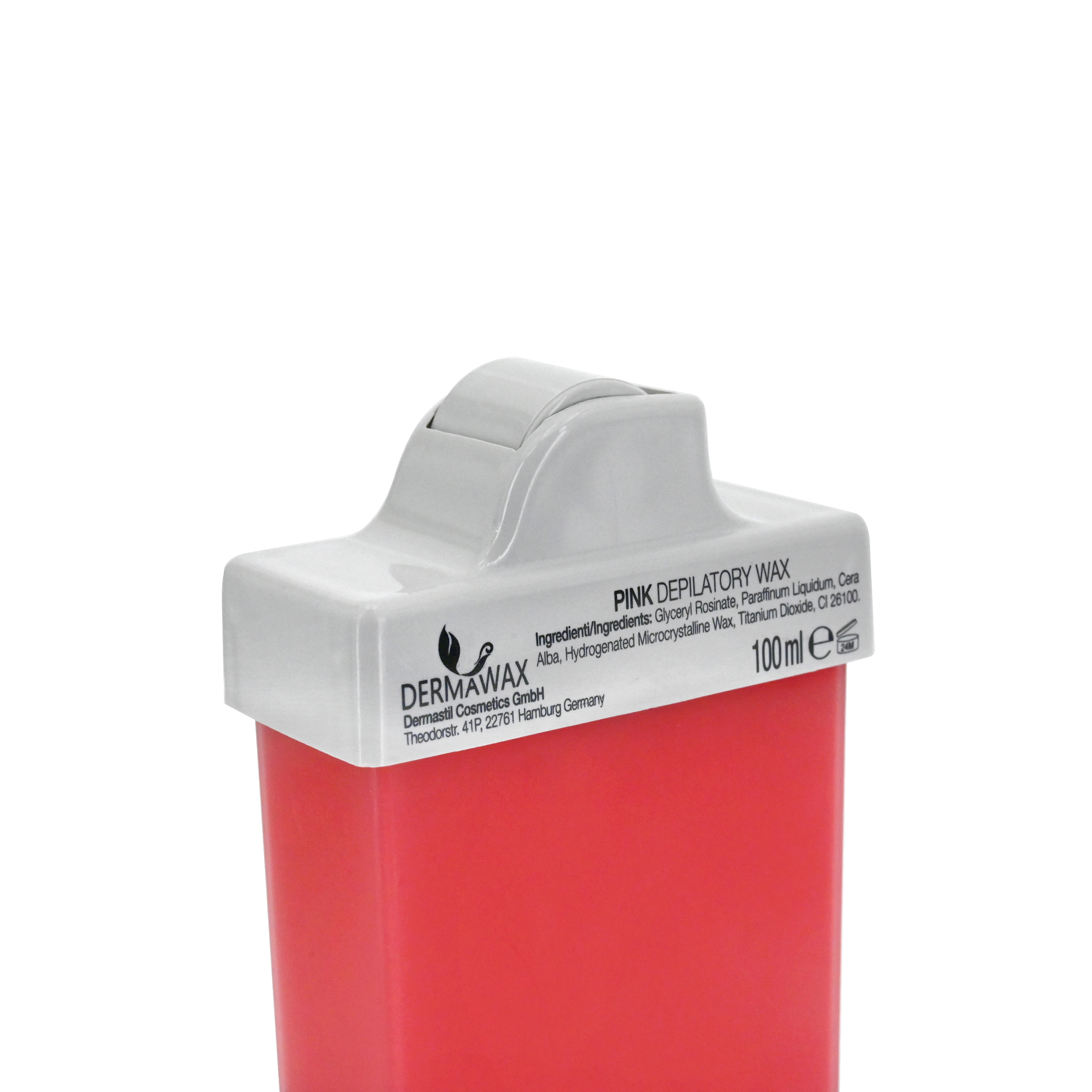 Dermawax Pink Roll-On Wachspatronen 6 x 100 ml - kleine Rolle